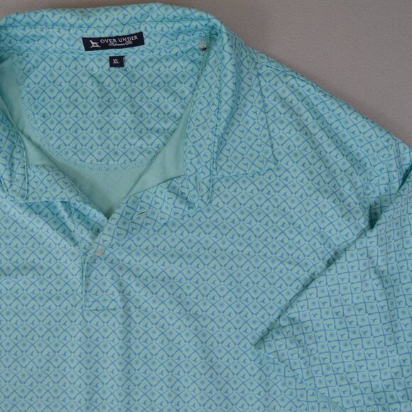 Over Under Other - Practice Makes Perfect Polo XL Hunting Polo Duck Rifle Sporting Clay Golf Shirt